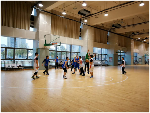 安全学院开展跨校教职工篮球友谊赛