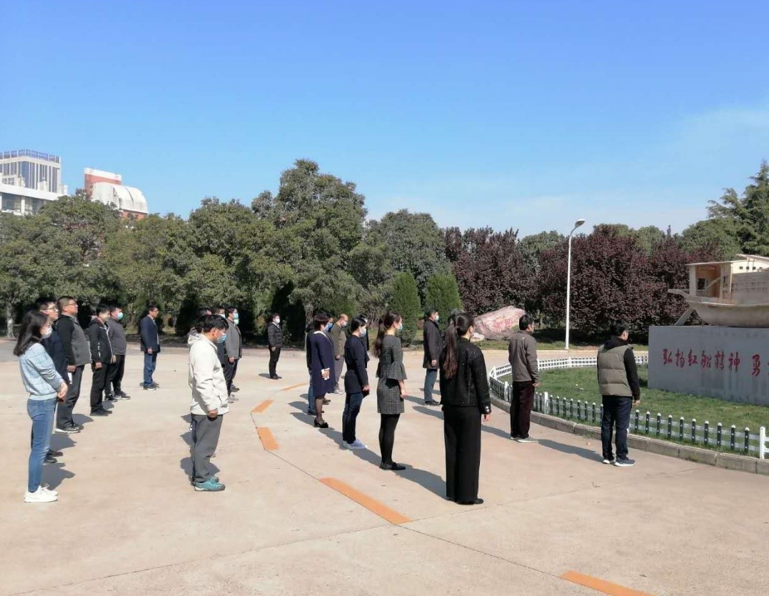 【安全战“疫”】安全学院开展“致敬·2020清明祭英烈”系列活动