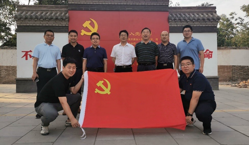 重点实验室支部赴寨卜昌村开展主题党日活动