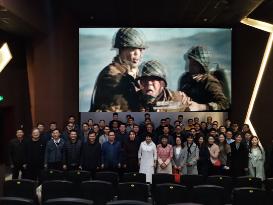 安全学院组织师生党员观看《为国而歌》